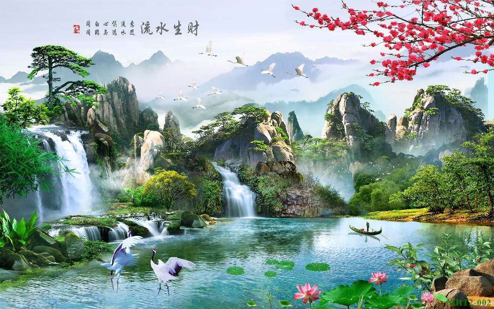 Phong cảnh sơn thủy hữu tình MHT2-002